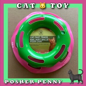 🆕 Cat Toy - Fast Track With Ball